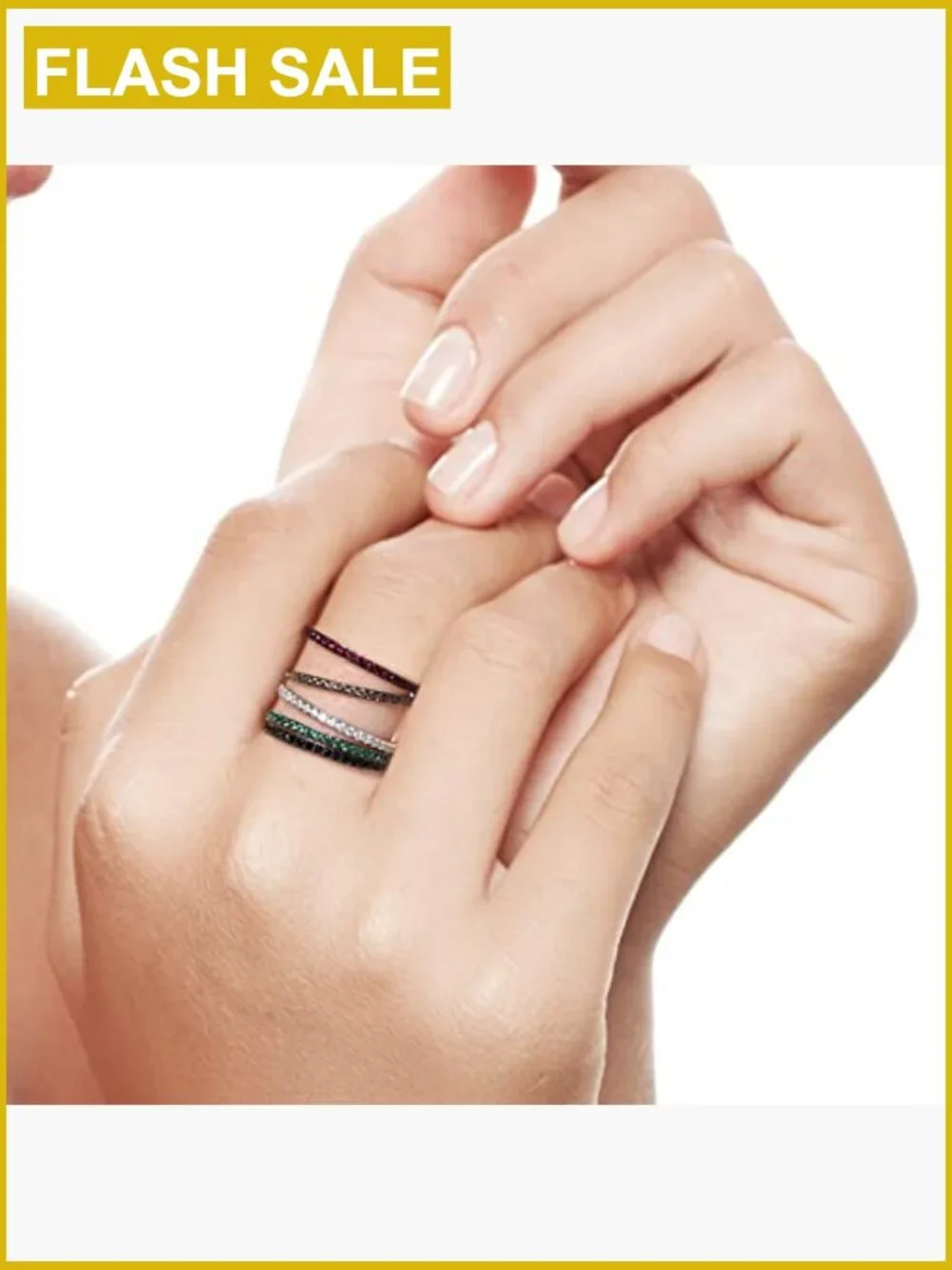 925 Sterling Silver Stacking Ring Engagement Band Fine Jewelry Ring